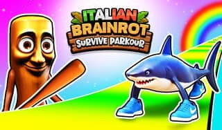 game image Italian Brainrot Survive Parkour