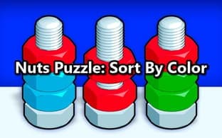 खेल छवि Nuts Puzzle: Sort By Color