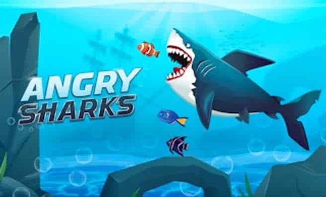 game image Angry Sharks