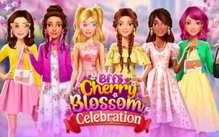 image game Bffs Cherry Blossom Celebration