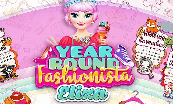 image game Year Round Fashionista: Elsa