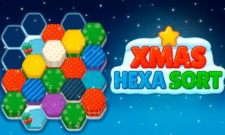 Xmas Hexa Sort