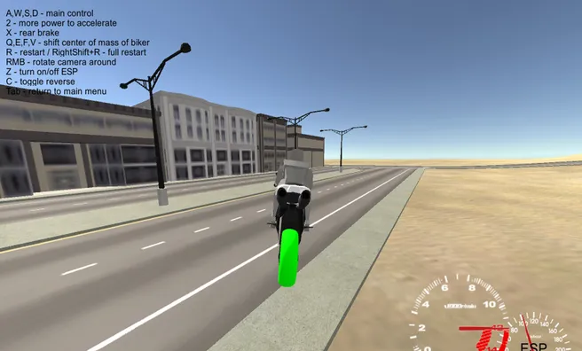 imagem do jogo Sportbike Simulator