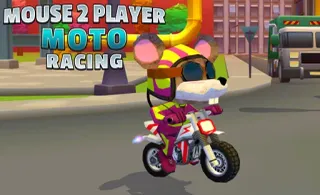 image game Mouse 2 Player Moto Racing
