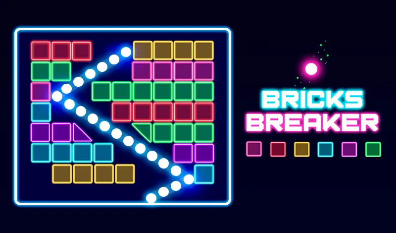 Bricks Breaker 🕹️ Play Free On HahaGames!