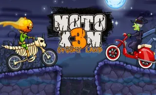 image game Moto X3M 6: Spooky Land