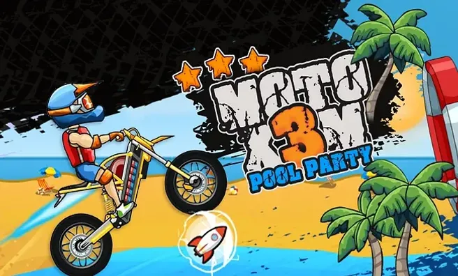 image game Moto X3M 5: Pool Party