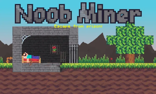 image game Noob Miner: Escape from Prison