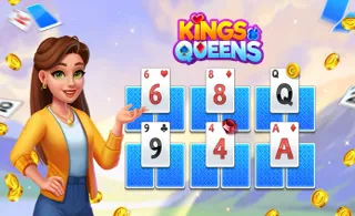 image game Kings and Queens Solitaire Tripeaks