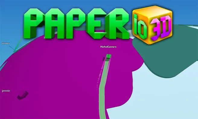 image game Paper.io 3D