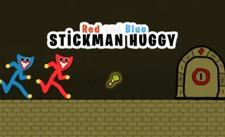 image game Red and Blue Stickman Huggy