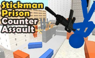 image game Stickman Prison Counter Assault