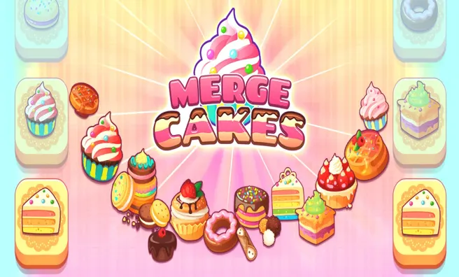 image game Merge Cakes