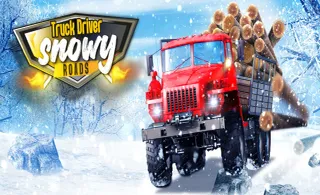 image game Truck Driver: Snowy Roads