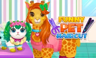 image game Funny Pet Haircut