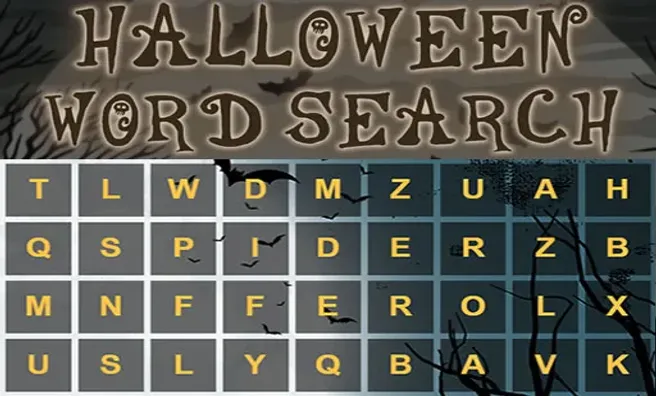 image game Halloween Word Search