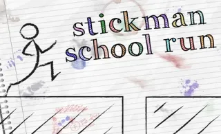 image game Stickman School Run