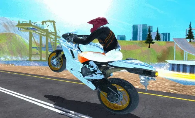 image game Fury Bike Rider