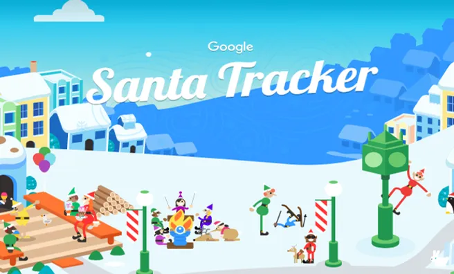 image game Google Santa Tracker
