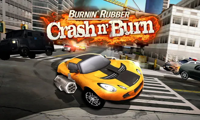 image game Burnin’ Rubber Crash n’ Burn