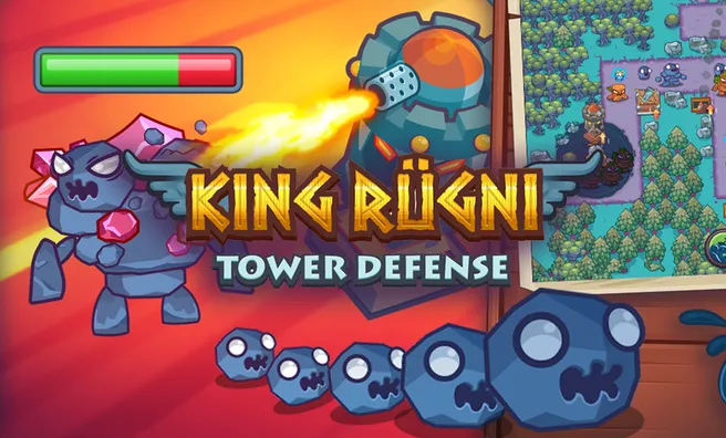 image game King Rugni Tower Defense