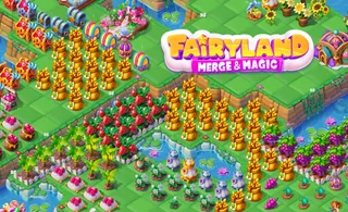 image game Fairyland Merge & Magic