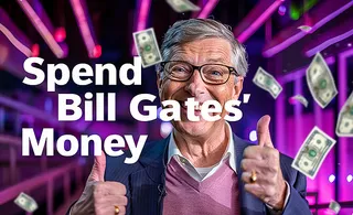 image game Spend Bill Gates' Money