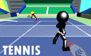 image game Stickman Tennis 3D