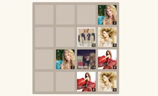image game Taylor Swift 2048