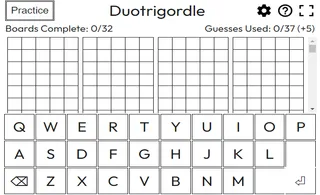 image game Duotrigordle