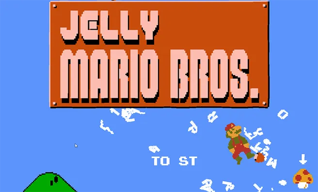 image game Jelly Mario