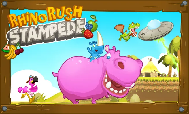 image game Rhino Rush Stampede