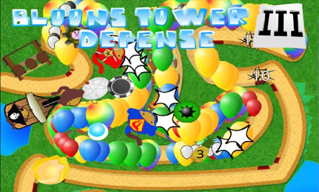 image game Bloons Tower Defense 3