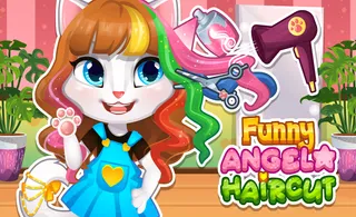image game Funny Angela Haircut