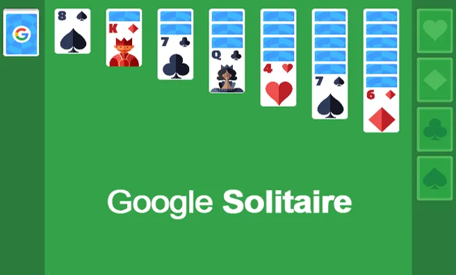 image game Google Solitaire