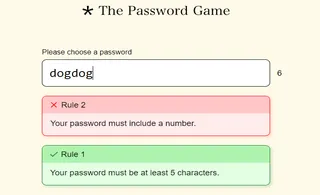 image game Password Game