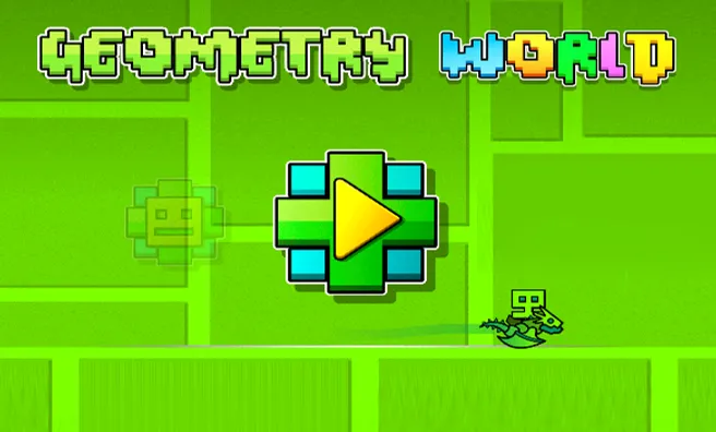 image game Geometry Dash World