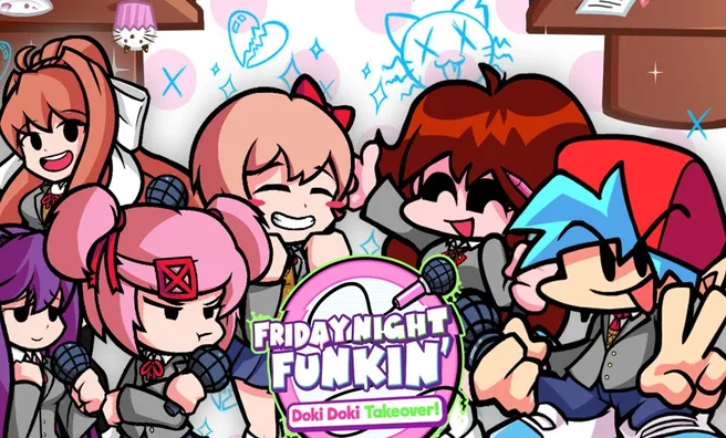 image game FNF: Doki Doki Takeover!