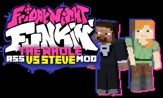 image game FNF vs Steve