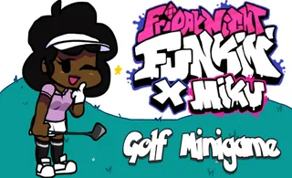 image game FNF: Golf Minigame ft. Miku