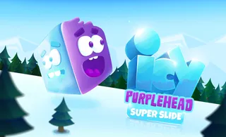 image game Icy Purple Head: Super Slide