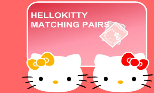 image game Hello Kitty: Matching Pairs