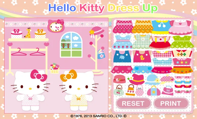 image game Hello Kitty Dress Up