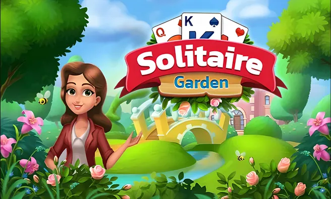 image game Solitaire Garden