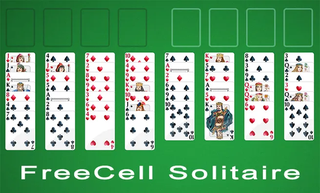 image game FreeCell Solitaire