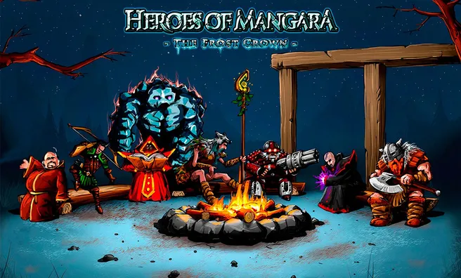 image game Heroes of Mangara: The Frost Crown