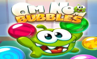 image game Om Nom Bubbles