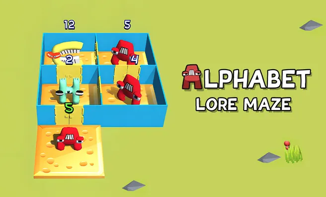 image game Alphabet Lore Maze