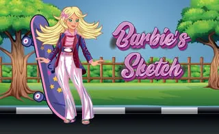 image game Barbies Sketch
