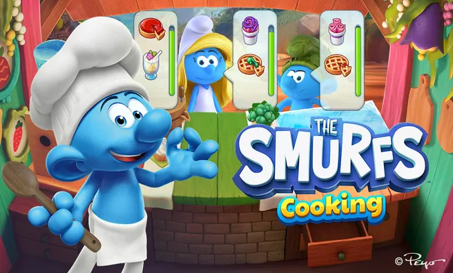 image game The Smurfs Cooking